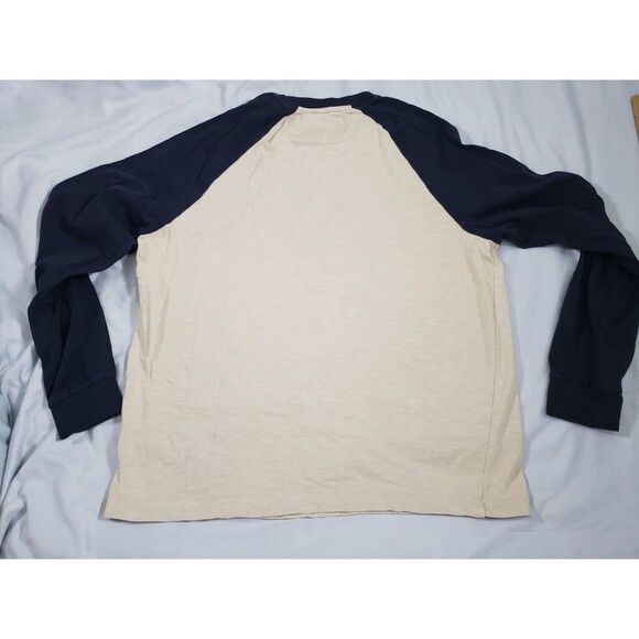 The Stronghold Tiger Mens Medium Shirt Colorblock Raglan Long Sleeve Venice CA - Picture 6 of 9